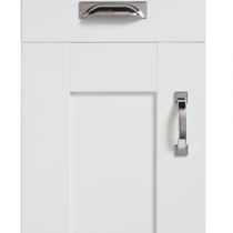 White - Shaker 22mm Thick - 105mm Rails