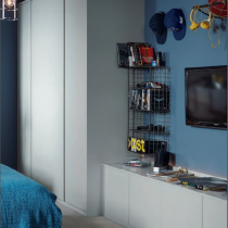 Contemporary style wardrobes, designed and custom built for your bedroom