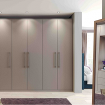 Contemporary style wardrobes, designed and custom built for your bedroom
