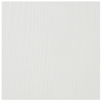 White - Embossed grain textured 5 piece Vinyl 