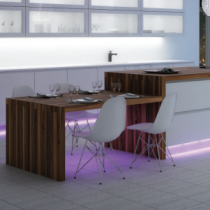Kitchen cabinet lighting options