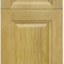 Oak door and drawer front. 
