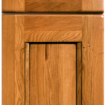 Oak door and drawer front. 