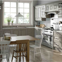 Panel door kitchen design