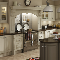 Panel door kitchen design