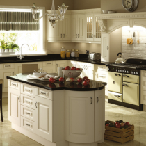 Panel door kitchen design