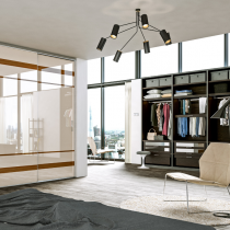 Sliding door glass, mirror, vinyl wardrobes, designed and custom built for your bedroom 
