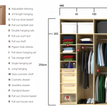 Sliding wardrobes, mirror, glass, vinyl, designed and custom built for your home