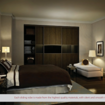 Sliding wardrobes, mirror, glass, vinyl, designed and custom built for your home
