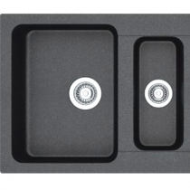 Franke Tectonite 1.5 Bowl Sink in Carbon Black