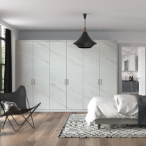 Contemporary style wardrobes, designed and custom built for your bedroom