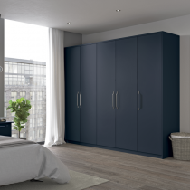 Contemporary style wardrobes, designed and custom built for your bedroom