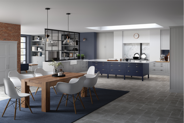 Serica 5 piece Vinyl Door